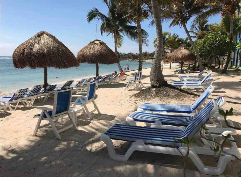 Beachfront Akumal Half Moon Bay Extérieur photo
