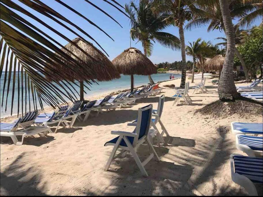 Beachfront Akumal Half Moon Bay Extérieur photo